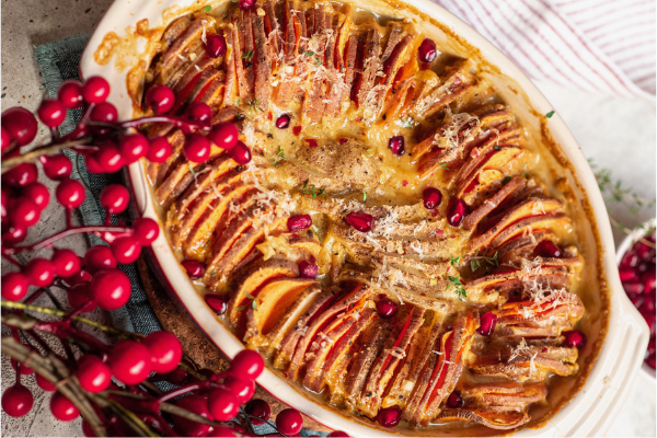 Plant Based Sweet Potato Gratin – Rawcology Inc