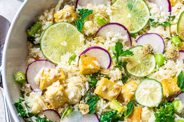 Lime Cauliflower Rice &ndash; Rawcology Inc
