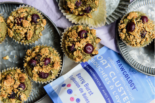 Immunity Blueberry Mushroom Muffins – Rawcology Inc