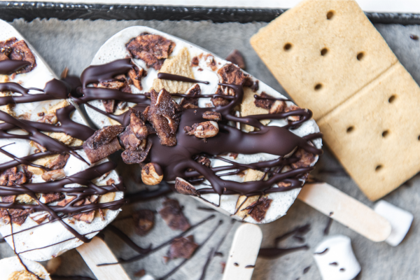 Smores Tahini Pops