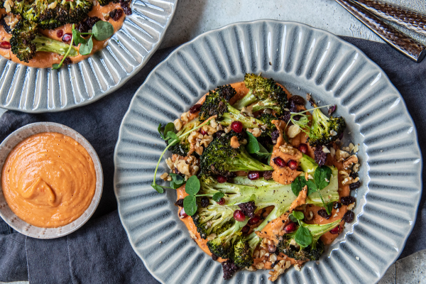 Broccoli Steaks with Tomato Butter – Rawcology Inc