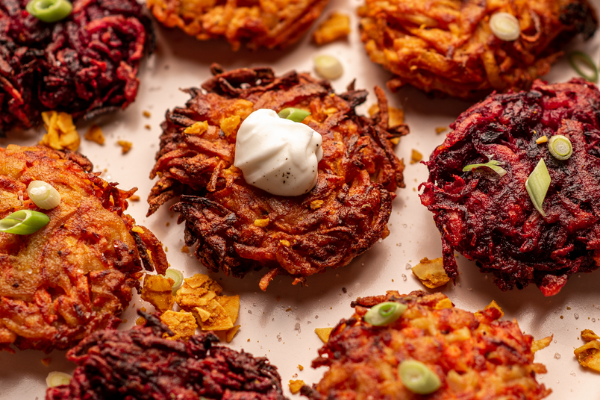 Gluten Free Latkes Four Ways – Rawcology Inc