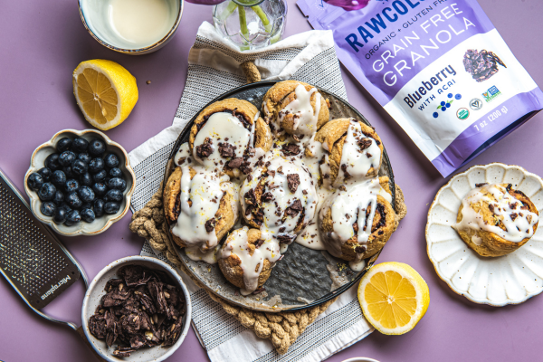 Lemon Blueberry Rolls