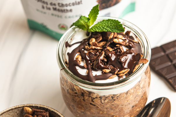 Chocolate Mint Overnight Oats – Rawcology Inc