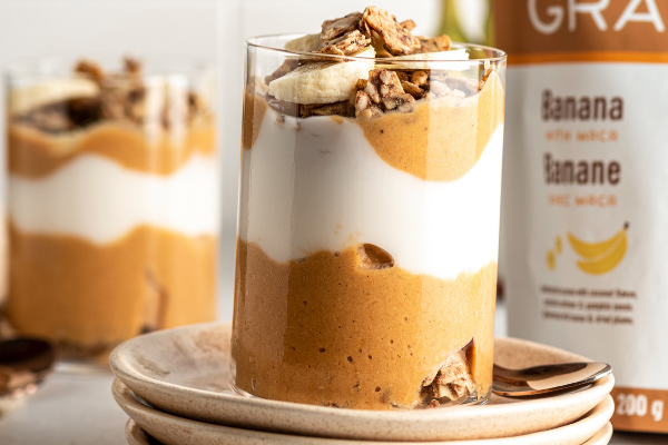 Sweet Potato Smoothie Parfait – Rawcology Inc