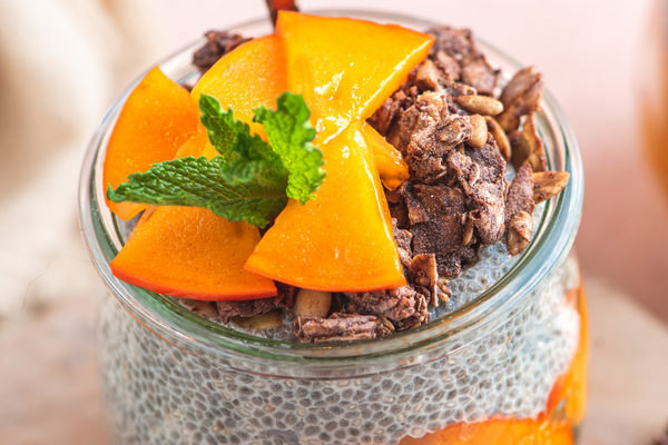 Persimmon Chia Pudding – Rawcology Inc