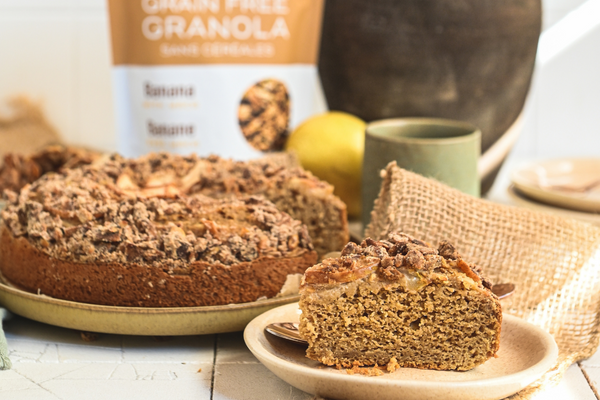 Spiced Pear Coffee Cake