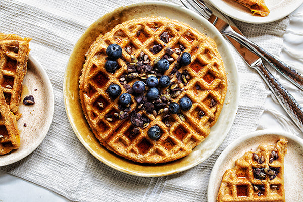 Butternut Squash Waffles – Rawcology Inc
