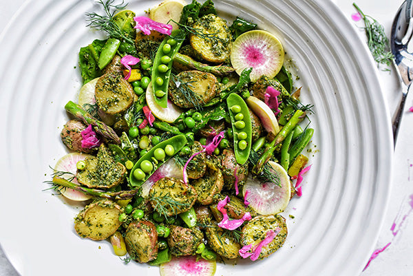 Rawcology Fancy Roasted Potato Spring Salad – Rawcology Inc