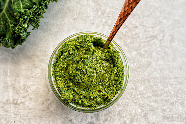 Rawcology Inc | Kale Walnut Pesto