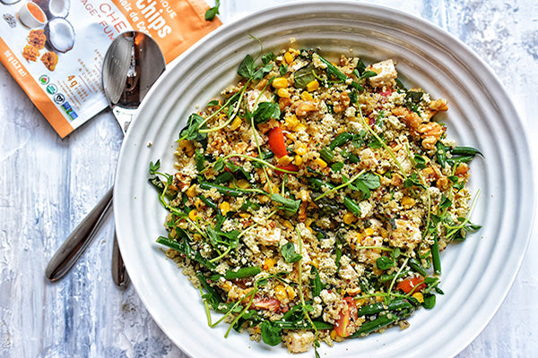 Rawcology Inc | Quinoa Green Bean Corn Salad
