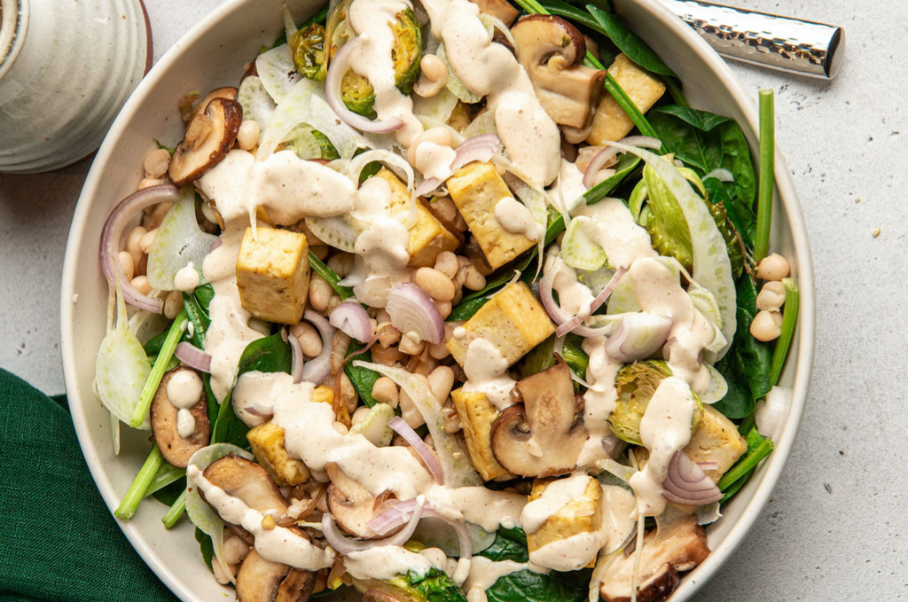 Spring Spinach Salad – Rawcology Inc