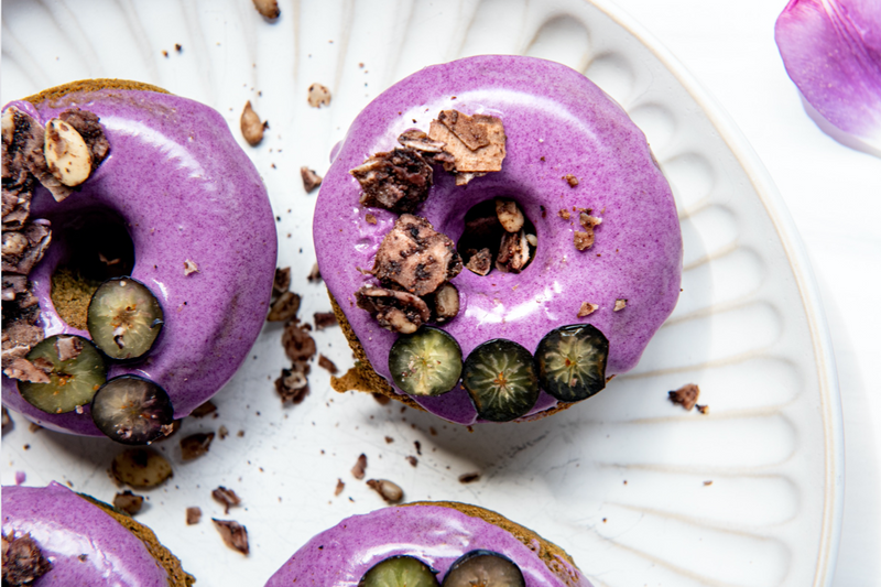Blueberry Donuts