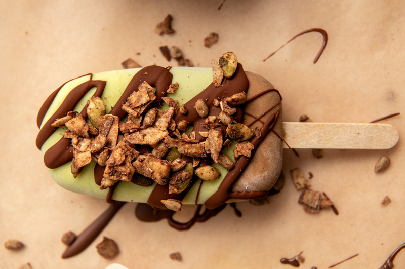 Chocolate Avocado Popsicles