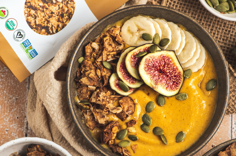 Pumpkin Pie Smoothie Bowl