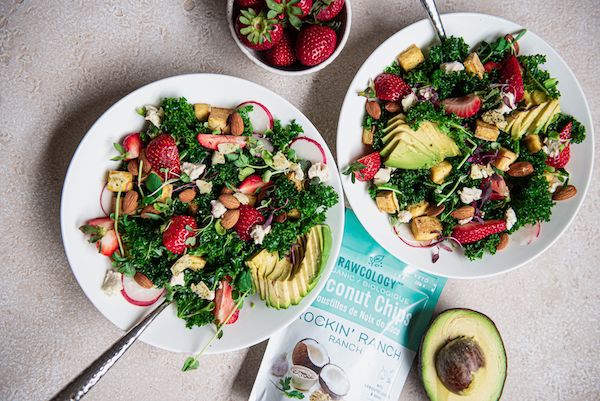 Strawberry Salad &ndash; Rawcology Inc