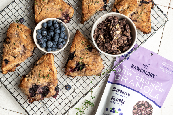 Blueberry Thyme Scones