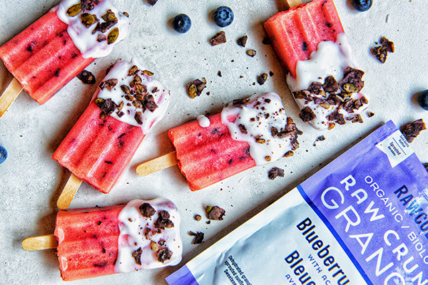 Watermelon Blueberry Pops
