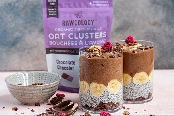Chocolate Pudding Chia Parfait