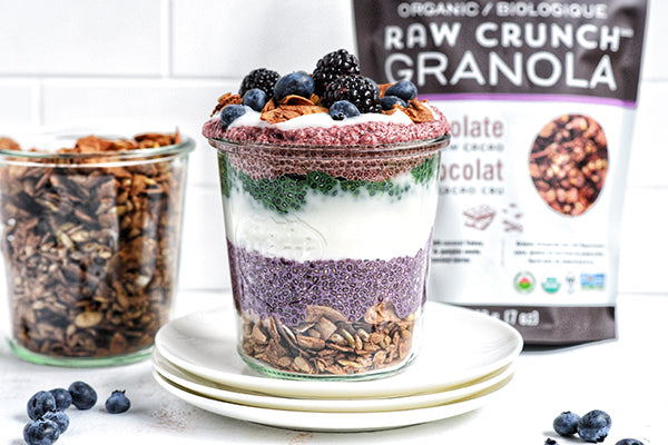 Layered Chia Pudding Parfait