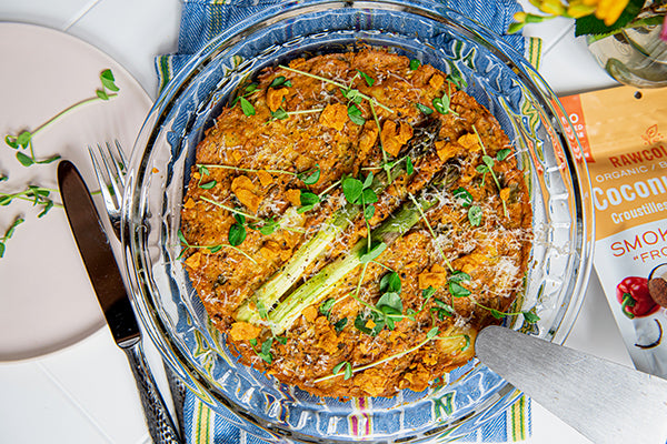Plant Based Sunday Frittata – Rawcology Inc