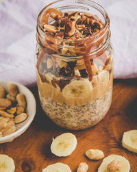Chocolate Granola Snack Bites with Probiotics