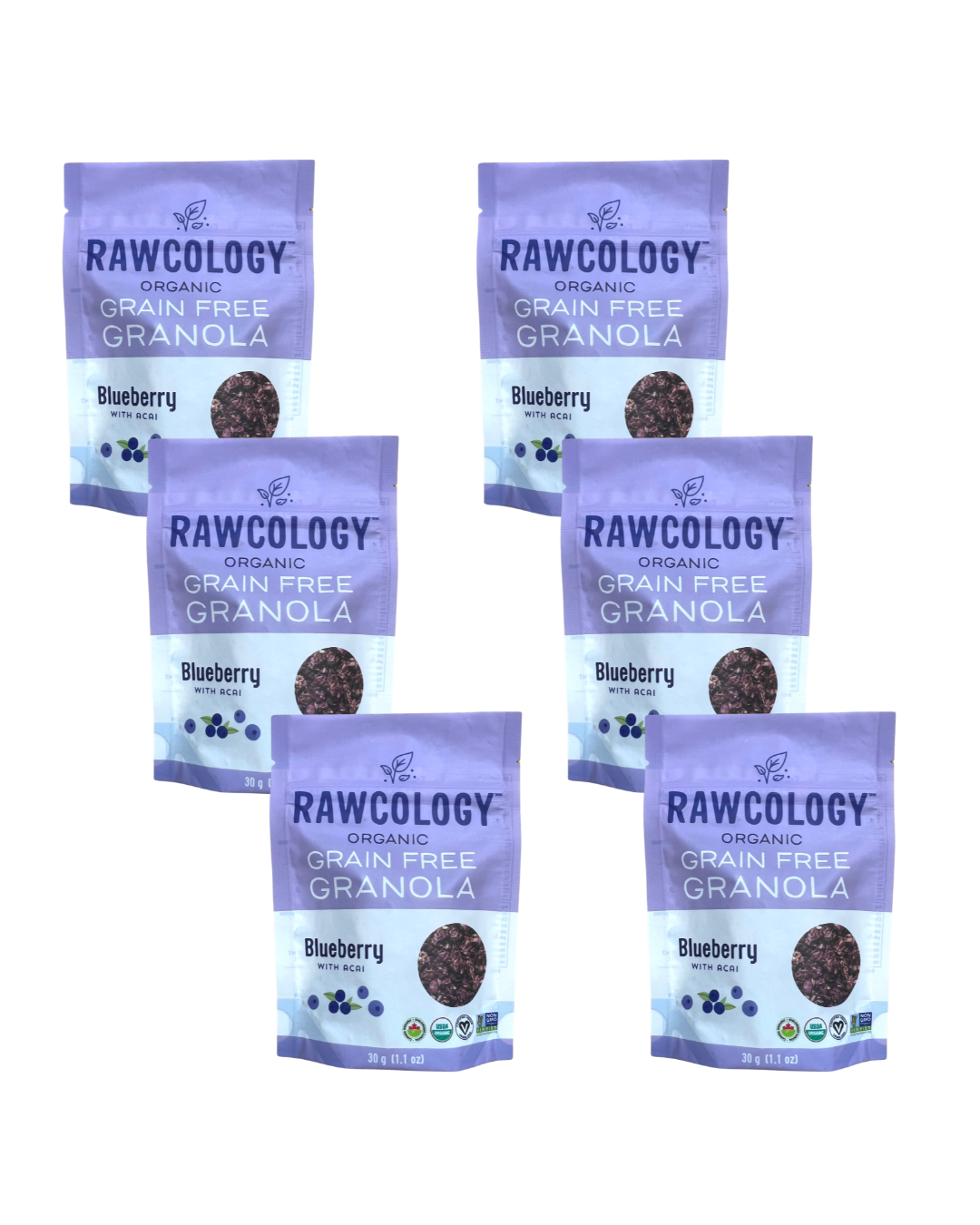 Snack Pack Bundle, Blueberry Granola 6x30g