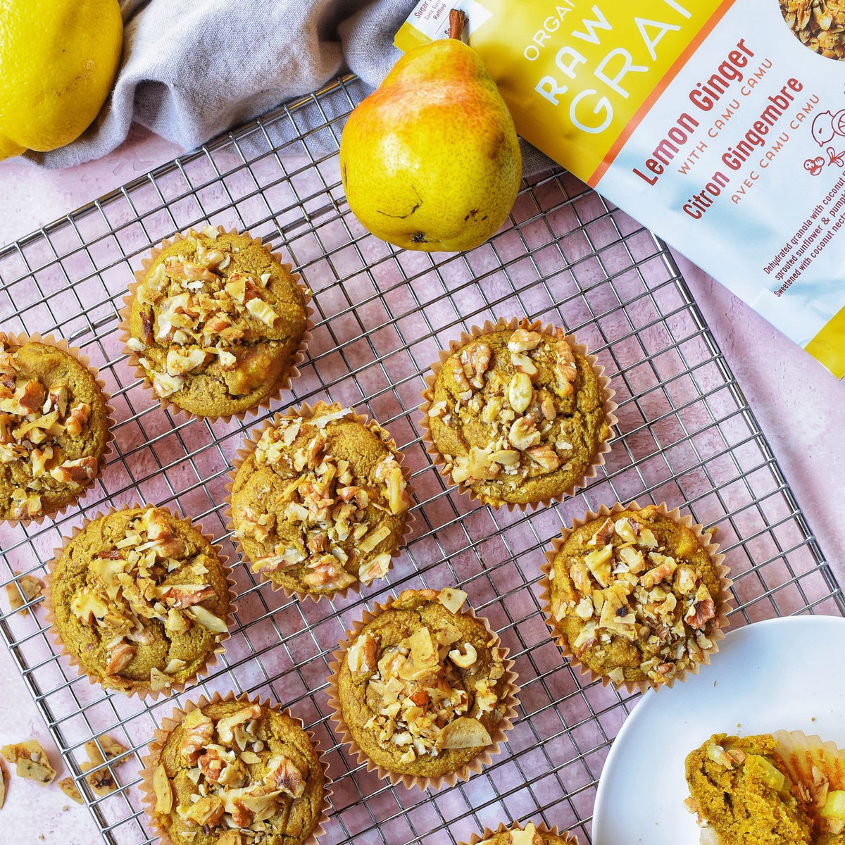 Lemon Ginger with Camu Camu Gluten Free Granola