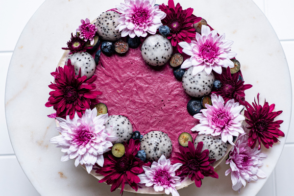 Mother's Day Low Sugar Blueberry Cheeze Cake