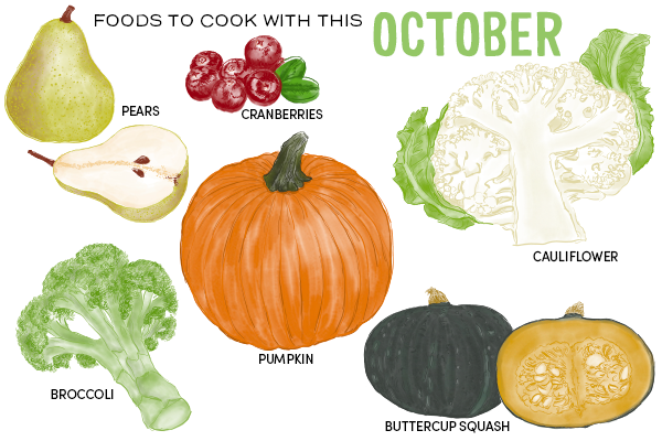 Foods to Cook With This October