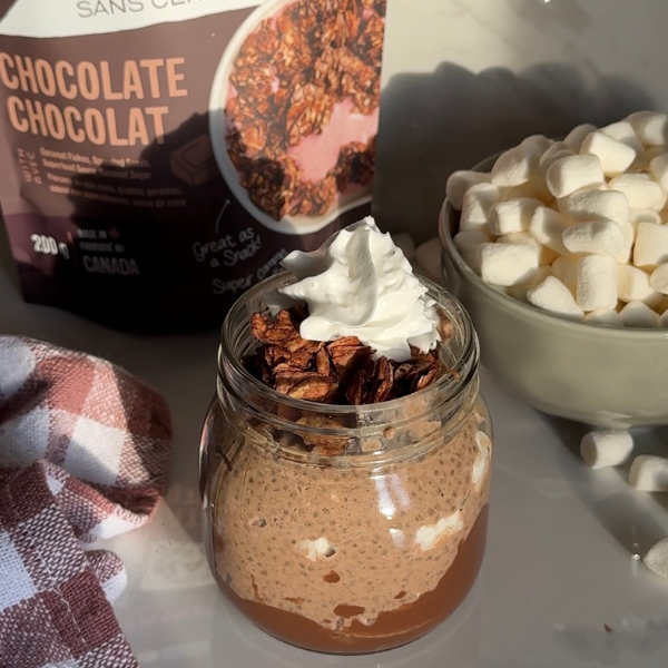 Hot Chocolate Chia Seed Pudding