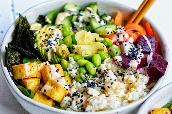 Plant Based Poke Bowl – Rawcology Inc