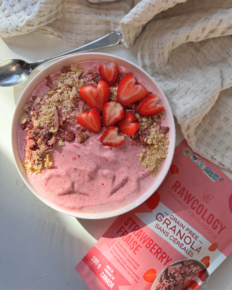 Strawberry Shortcake Smoothie Bowl