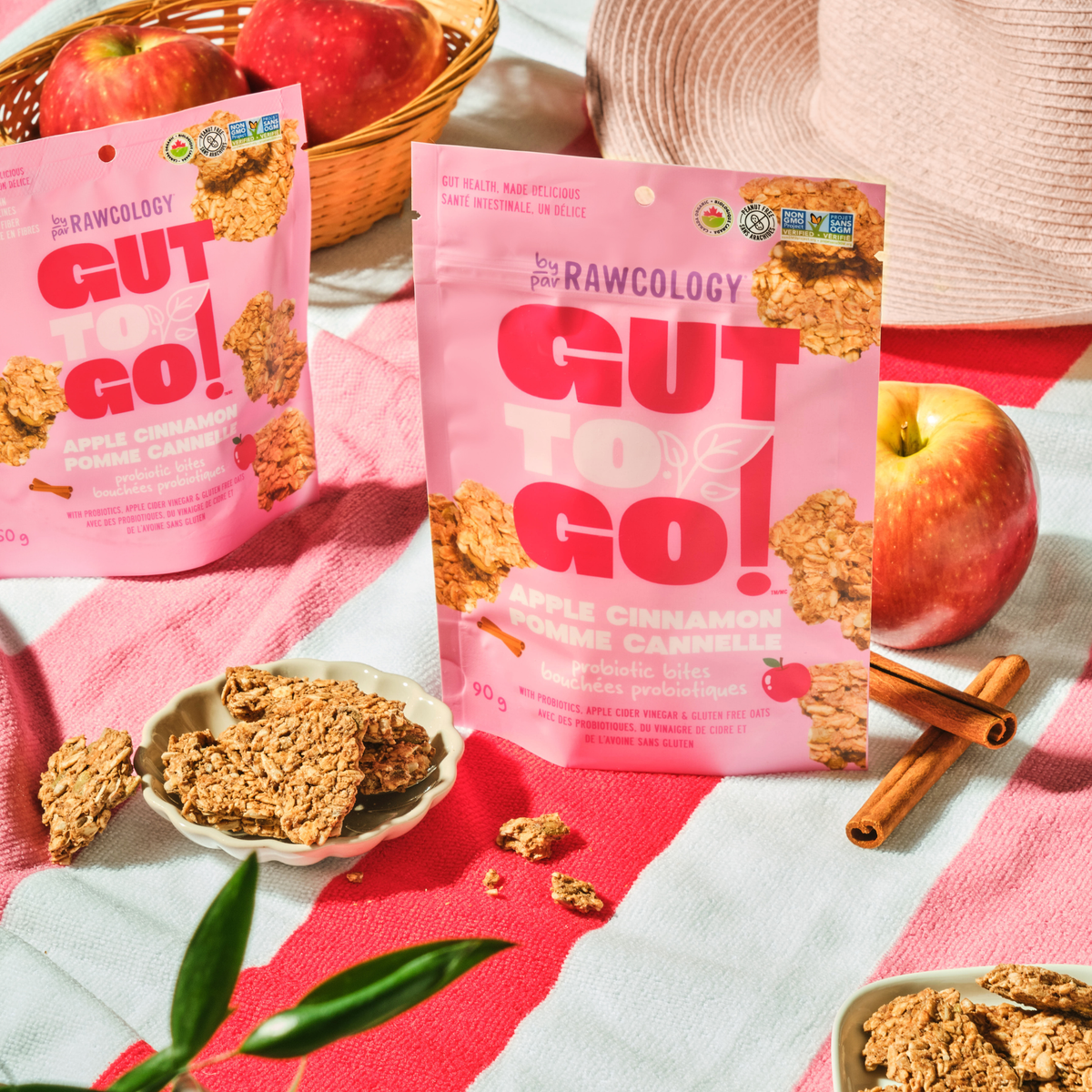 Gut To Go™ Probiotic Snack Bites Variety Pack