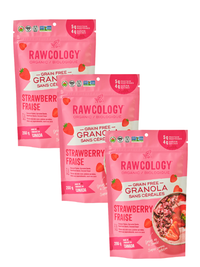 Strawberry Grain Free Granola Rawcology Inc Strawberry Grain Free Granola Rawcology Inc
