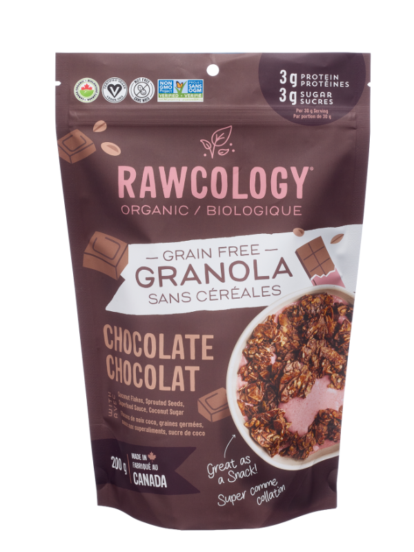 Chocolate with Raw Cacao Gluten Free Granola