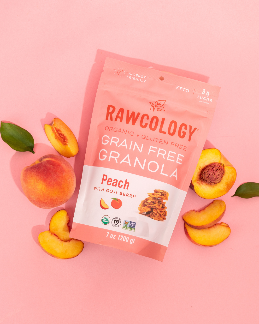 Peach Grain Free Granola