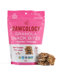 Apple Cinnamon Granola Snack Bites with Probiotics