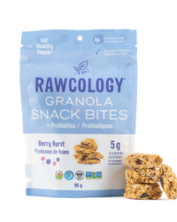 Berry Burst Granola Snack Bites with Probiotics