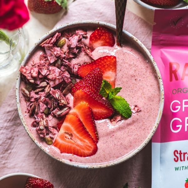 Strawberry Grain Free Granola Rawcology Inc Strawberry Grain Free Granola Rawcology Inc