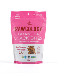 Apple Cinnamon Granola Snack Bites with Probiotics