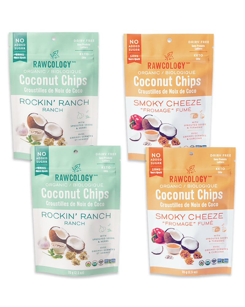 Keto Savoury Coconut Chips Bundle