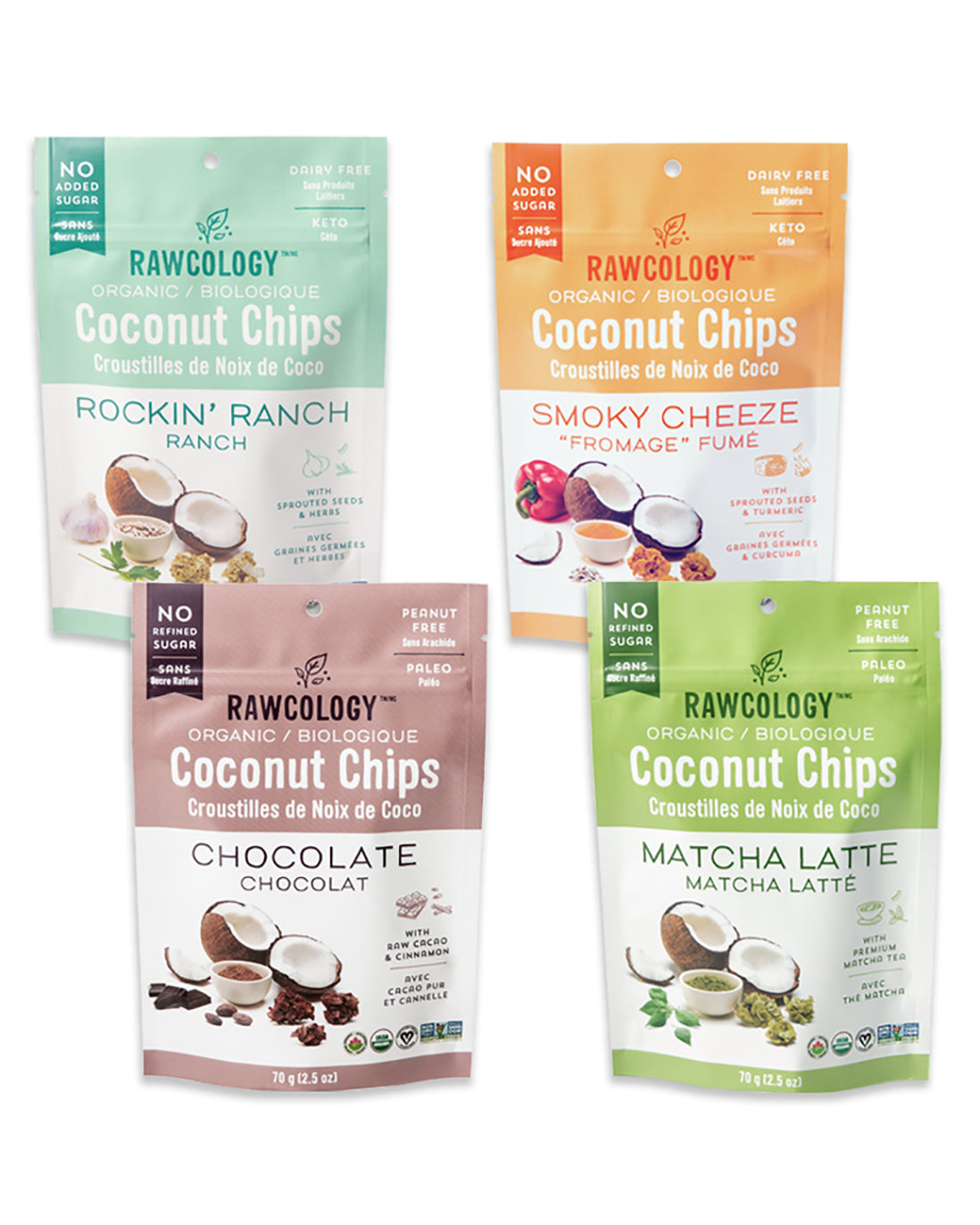 Coconut Chips Variety Pack